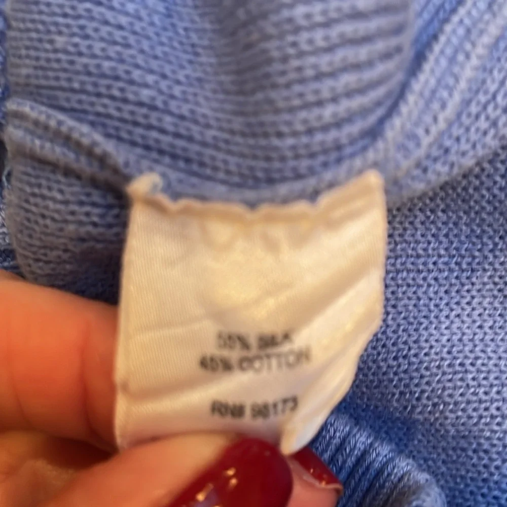 W by Worth silk/cotton sweater - Picture 7 of 7